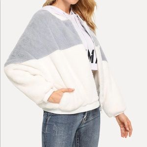 Grey and White Jacket